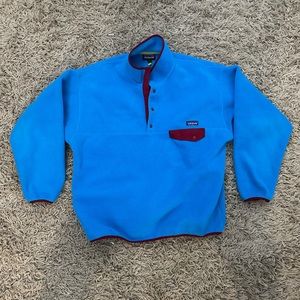 Vintage Patagonia XL Synchilla Fleece Snap T Pullover